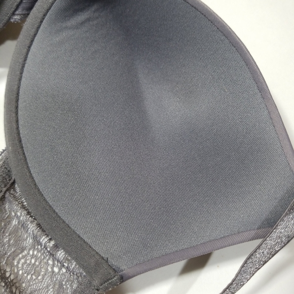 Maiden form lace push up bra. Dusty purple. 34C - Picture 5 of 7